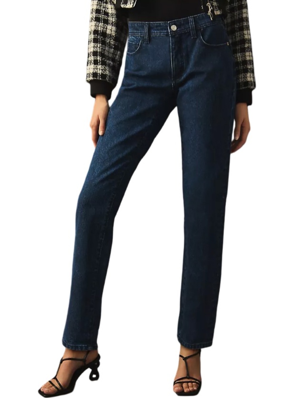 👖🔹 Anthropologie Pilcro Women's Dark Blue Boyfriend‎ Jeans 🔹👖